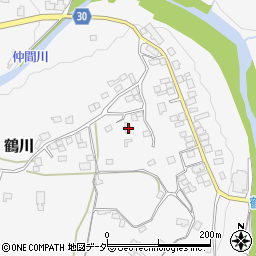 山梨県上野原市鶴川199周辺の地図