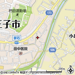 東京都八王子市椚田町295周辺の地図