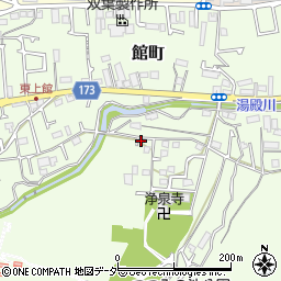 東京都八王子市館町1269周辺の地図