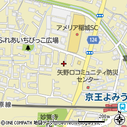 東京都稲城市矢野口2339周辺の地図