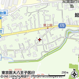 東京都八王子市館町579周辺の地図
