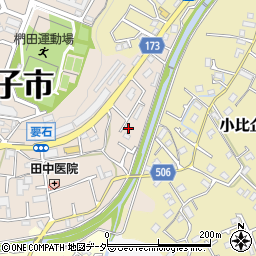 東京都八王子市椚田町299周辺の地図