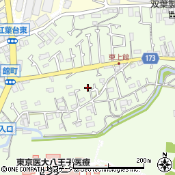 東京都八王子市館町576周辺の地図