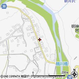 山梨県上野原市鶴川25周辺の地図