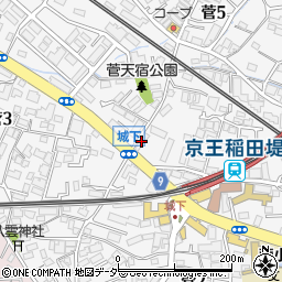 カラオケ ホロホロ 稲田堤店周辺の地図