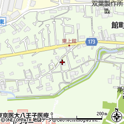東京都八王子市館町583周辺の地図