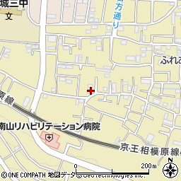 東京都稲城市矢野口2960-1周辺の地図