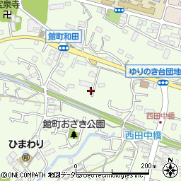 東京都八王子市館町278周辺の地図