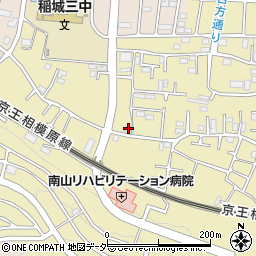 東京都稲城市矢野口3003周辺の地図