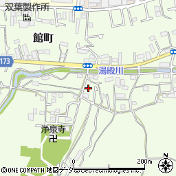 東京都八王子市館町1289周辺の地図