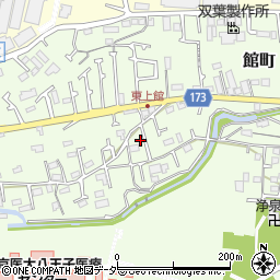 東京都八王子市館町585周辺の地図