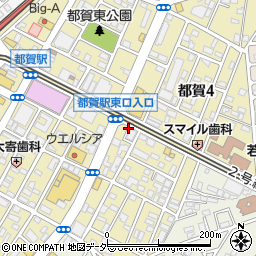 千葉興業銀行都賀 ＡＴＭ周辺の地図