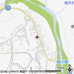 山梨県上野原市鶴川70周辺の地図