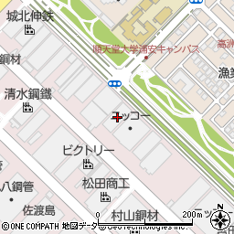 千葉県浦安市港8周辺の地図