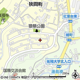 東京都八王子市狭間町1800-91周辺の地図