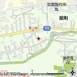 東京都八王子市館町589周辺の地図