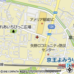東京都稲城市矢野口2337-1周辺の地図