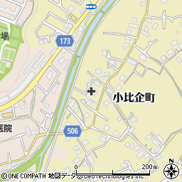 東京都八王子市小比企町2850周辺の地図