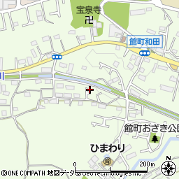 東京都八王子市館町1488周辺の地図