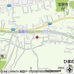東京都八王子市館町1446周辺の地図
