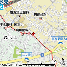 東京都世田谷区喜多見8丁目14-9周辺の地図