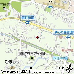 東京都八王子市館町276周辺の地図