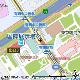 有明駅周辺の地図