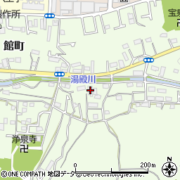 東京都八王子市館町1278周辺の地図