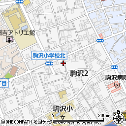 東京都世田谷区駒沢2丁目35-12周辺の地図