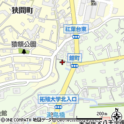 東京都八王子市館町658周辺の地図