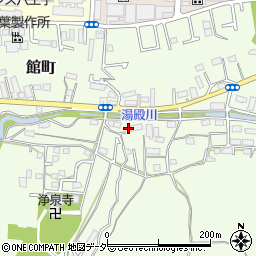 東京都八王子市館町1276周辺の地図