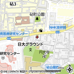シティハイム成城周辺の地図