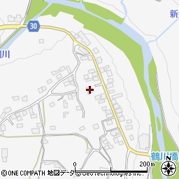 山梨県上野原市鶴川72周辺の地図