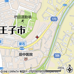 東京都八王子市椚田町361周辺の地図