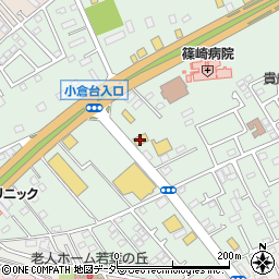 ＡＯＫＩ千葉小倉台店周辺の地図