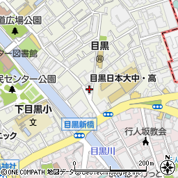 東京都目黒区目黒1丁目23-7周辺の地図