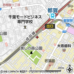 東日本旅客鉄道都賀住宅周辺の地図