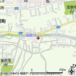 東京都八王子市館町378周辺の地図