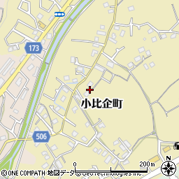 東京都八王子市小比企町2779周辺の地図