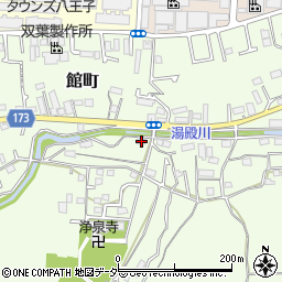 東京都八王子市館町1272周辺の地図