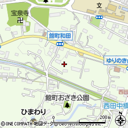 東京都八王子市館町288周辺の地図
