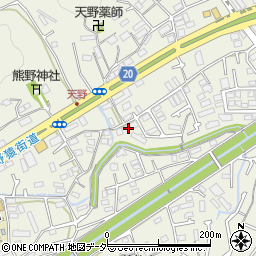 東京都八王子市東中野83周辺の地図