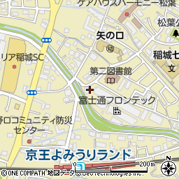 東京都稲城市矢野口1777周辺の地図