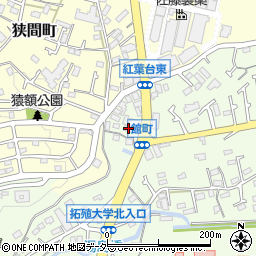 東京都八王子市館町655周辺の地図
