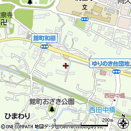 東京都八王子市館町259周辺の地図