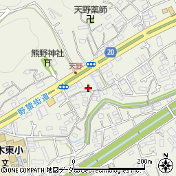 東京都八王子市東中野508周辺の地図