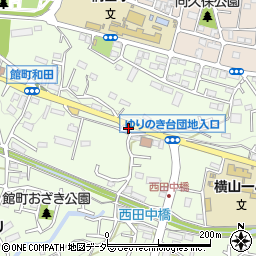 東京都八王子市館町231周辺の地図