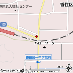 兵庫県美方郡香美町香住区香住1242周辺の地図