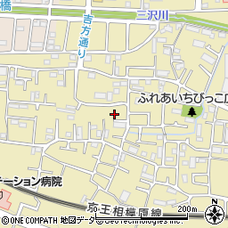 東京都稲城市矢野口2796-1周辺の地図
