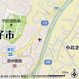 東京都八王子市椚田町315周辺の地図